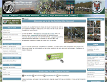 Tablet Screenshot of naturbike-pierrevert.fr